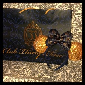 Disneyland Club 33 Minnie ears